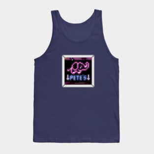 "Pete's" - WHITE BORDER Tank Top